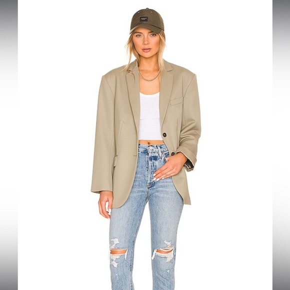 Agolde Riley High Rise Straight Crop in Blitz - Picture 4 of 12